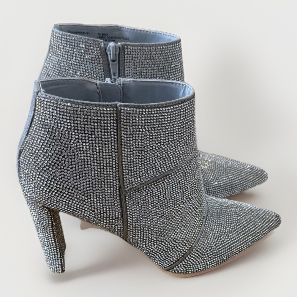 Steve Madden Trista - Rhinestone Booties - Picture 4 of 10